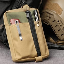portable tactical edc pouch organizer compact tool storage wallet for outdoor carry