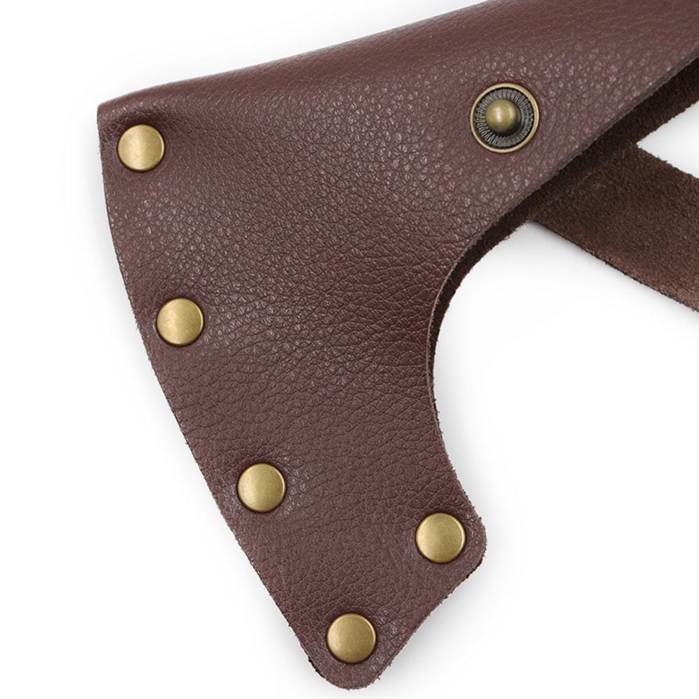 Premium Leather Axe Sheath Durable axe sheath Adjustable hatchet cover for Camping and Outdoor Tools