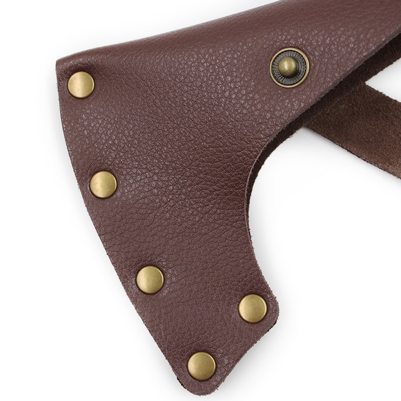 Premium Leather Axe Sheath Durable axe sheath Adjustable hatchet cover for Camping and Outdoor Tools
