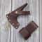 Premium Leather Axe Sheath Durable axe sheath Adjustable hatchet cover for Camping and Outdoor Tools