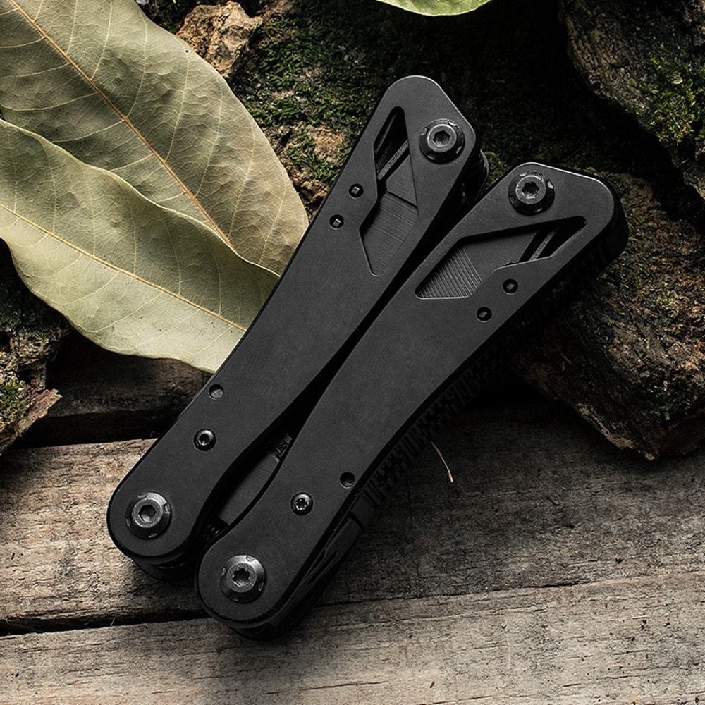 All-in-One Stainless Steel Multi Tool Pliers Pocket Knife for Outdoor Survival & Everyday Repairs