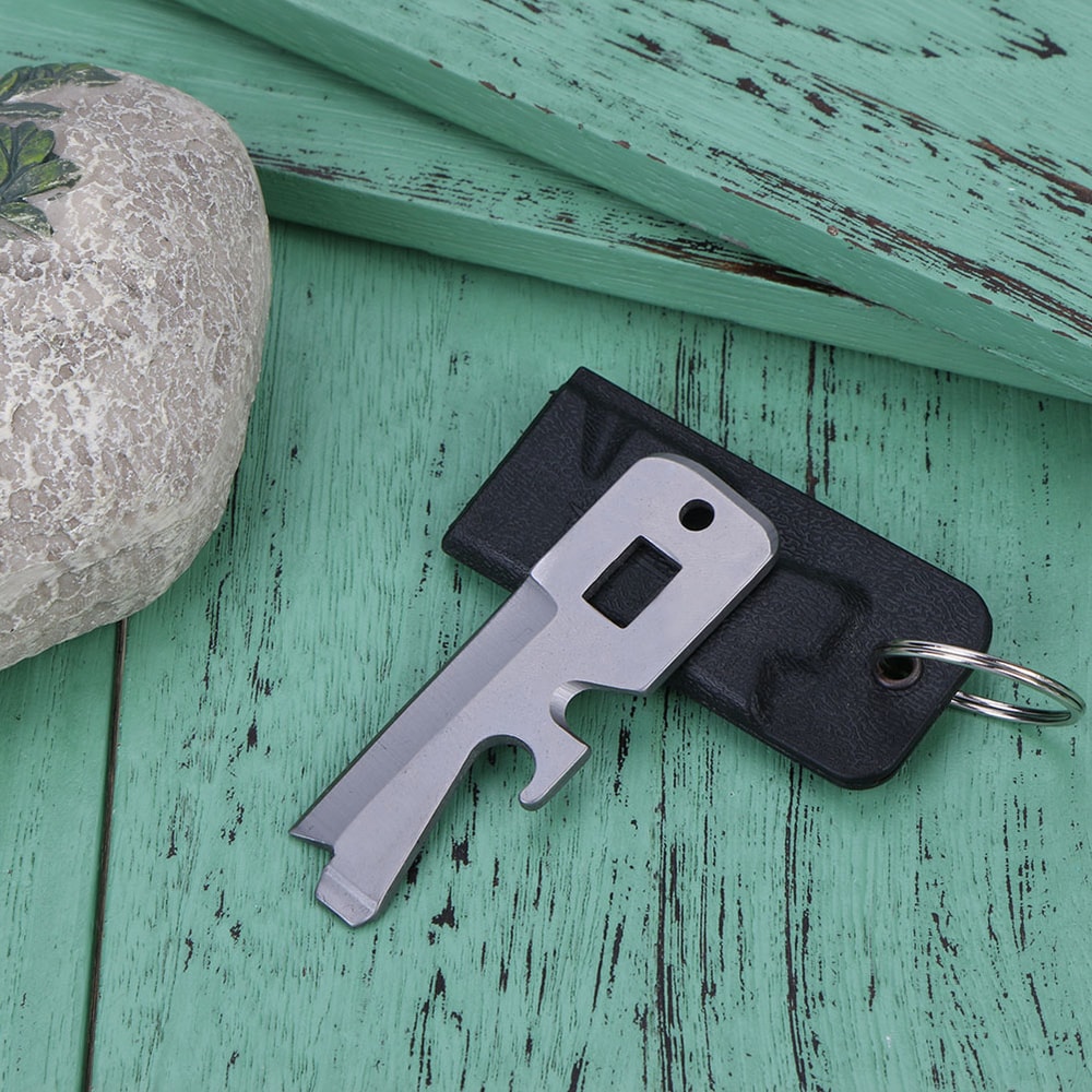 Multifunctional EDC Card Knife with Holster Slim Survival Tool Card for Outdoor and Everyday Carry