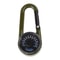 Multifunctional Hiking Carabiner Thermometer Keychain Durable Outdoor Clip Gear