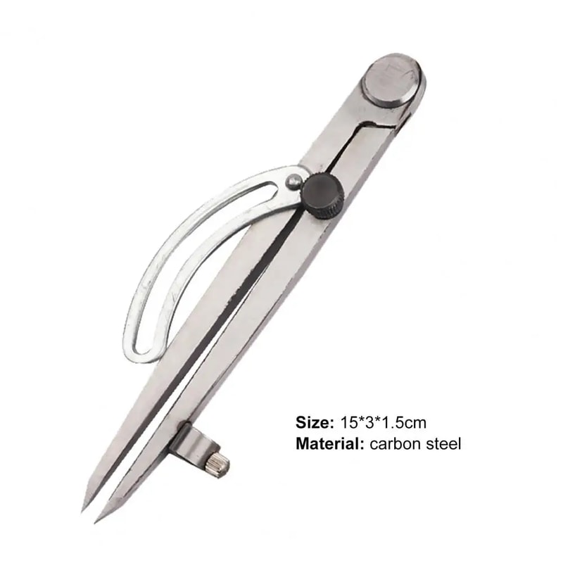 Precision Leather Edge Creaser Compass Adjustable Leather Edge Creaser Tool for Clean Marking