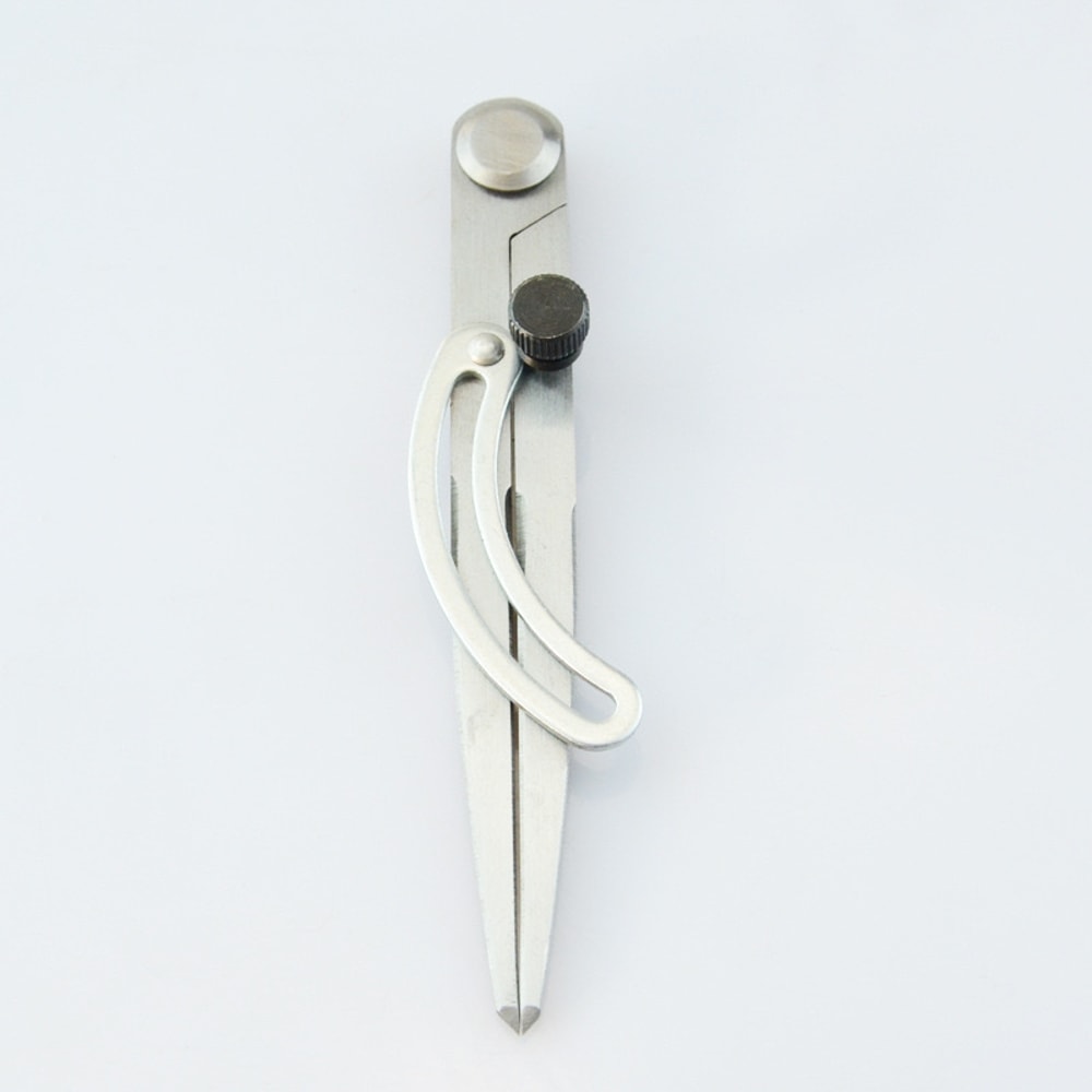 Precision Leather Edge Creaser Compass Adjustable Leather Edge Creaser Tool for Clean Marking