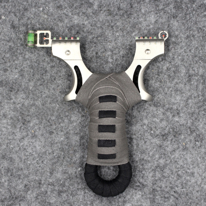 High Precision Stainless Steel Slingshot Catapult for Hunting and Outdoor Survival