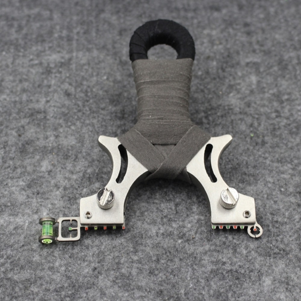 High Precision Stainless Steel Slingshot Catapult for Hunting and Outdoor Survival