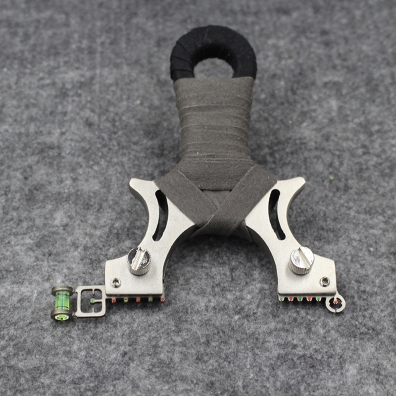 High Precision Stainless Steel Slingshot Catapult for Hunting and Outdoor Survival