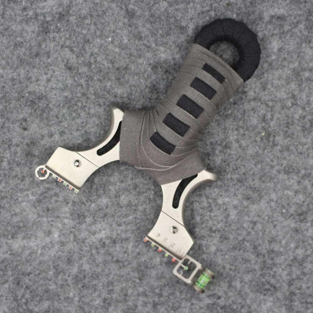 High Precision Stainless Steel Slingshot Catapult for Hunting and Outdoor Survival