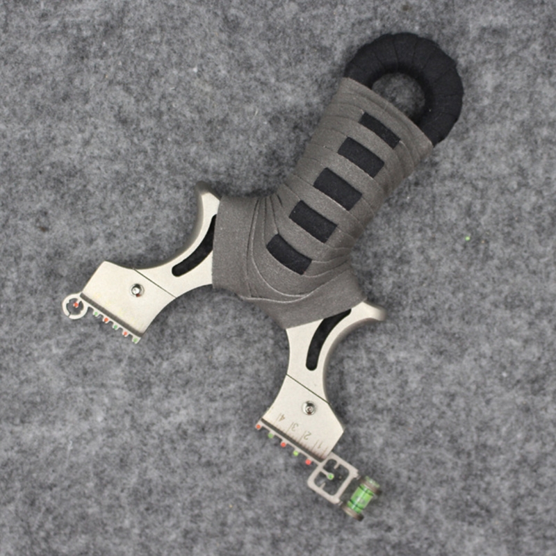 High Precision Stainless Steel Slingshot Catapult for Hunting and Outdoor Survival