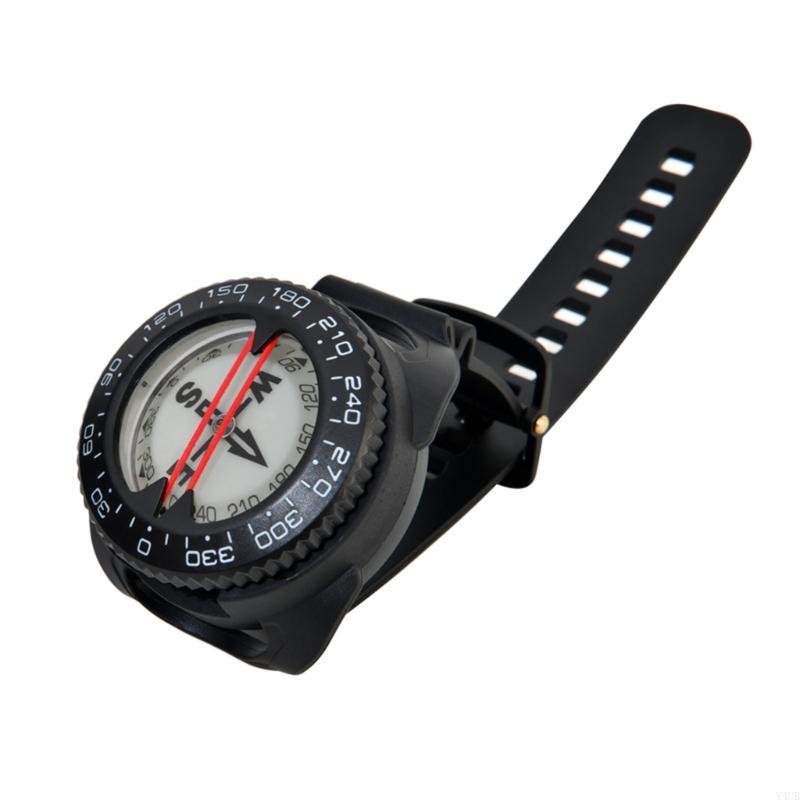 Wrist Mounted Survival Compass Watch Adjustable Camping Compass Navigation Gear