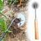 Manual Weed Remover Tool with Sunflower Hoe Design Portable Garden Weeding Tool for Easy Lawn Care