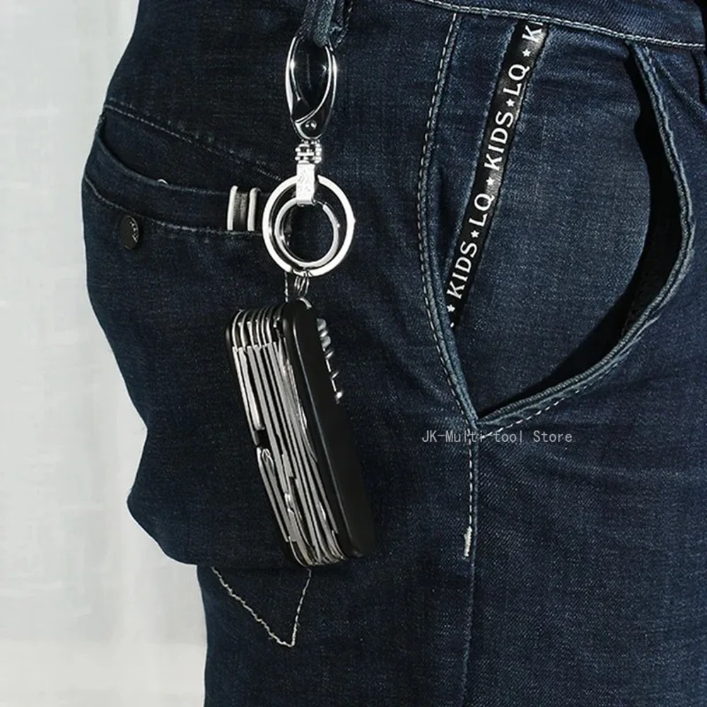 Portable Stainless Steel Camping Multi Tool Knife with Pliers Folding Pocket Survival Tool