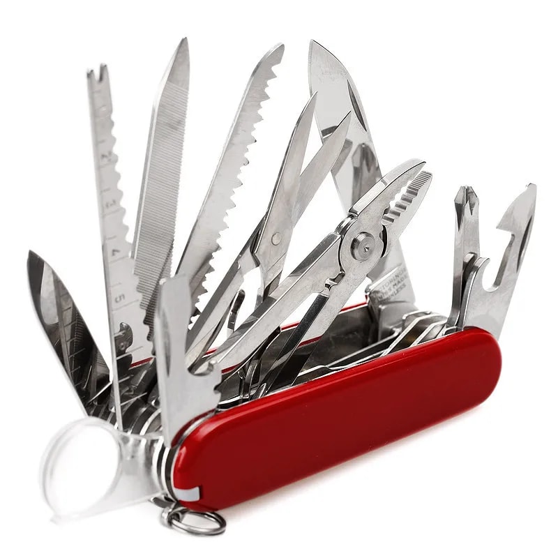 Portable Stainless Steel Camping Multi Tool Knife with Pliers Folding Pocket Survival Tool