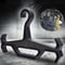 Heavy Duty Tactical Gear Hanger Rack for Hunting Vest, Airsoft Equipment and Diving Suit Storage
