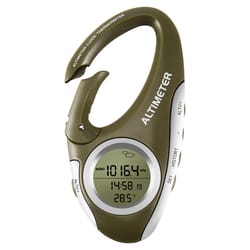 electronic altimeter carabiner altimeter handheld thermometer outdoor fishing weather forecast mode meter outdoor gadget