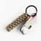 Tactical Paracord Keychain Survival Rope Key Ring for Camping Hiking EDC Gear