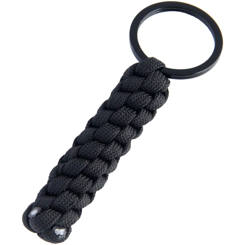 Tactical Paracord Keychain Survival Rope Key Ring for Camping Hiking EDC Gear