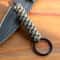 Tactical Paracord Keychain Survival Rope Key Ring for Camping Hiking EDC Gear