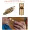 Solid Brass Emergency Whistle Keychain Loud Safety Survival Tool For Hiking Camping 3