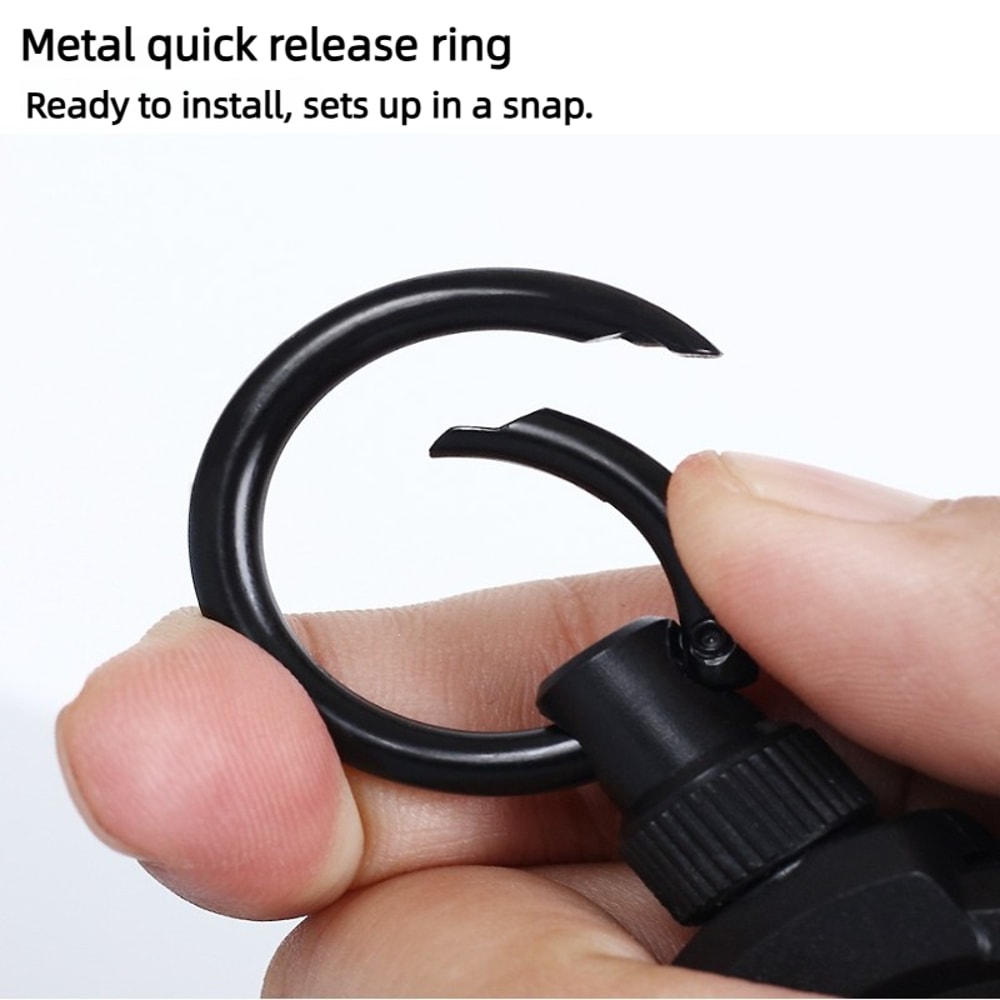 Heavy Duty Retractable Key Holder with Chain Durable tactical key holder and retractable keychain