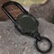 Heavy Duty Retractable Key Holder with Chain Durable tactical key holder and retractable keychain