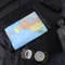 Waterproof Map Case Foldable Transparent Hiking Document Holder for Camping and Travel
