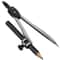 Professional Metal Drawing Compass Set for Students Precise Geometry Compass with Pencil Holder