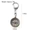 Vintage Mini Compass Keychain Portable Pocket Compass for Hiking Camping Navigation