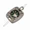 Titanium EDC Compass Pendant Glow Waterproof Mini Survival Compass Keychain