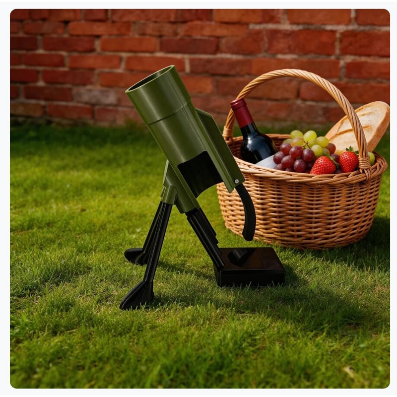 Tactical Beer Bottle Opener Cap Launcher Push Down Bar Tool