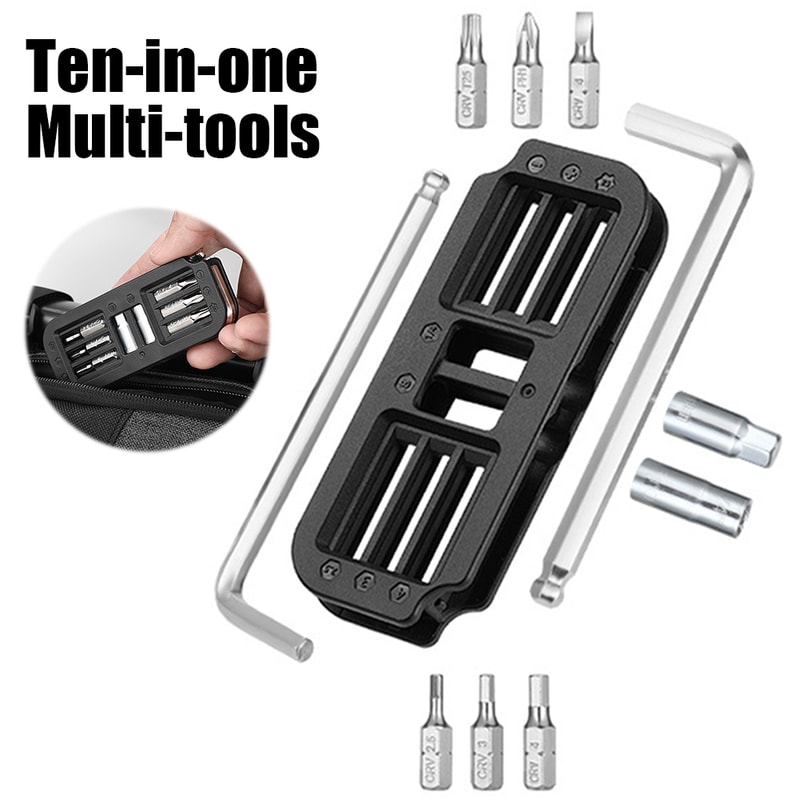 Portable Bike Multi Tool Kit Compact Bicycle Repair Tool 2