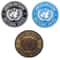 United Nations Embroidered Shoulder Patch Badge Military Uniform UN Emblem 1