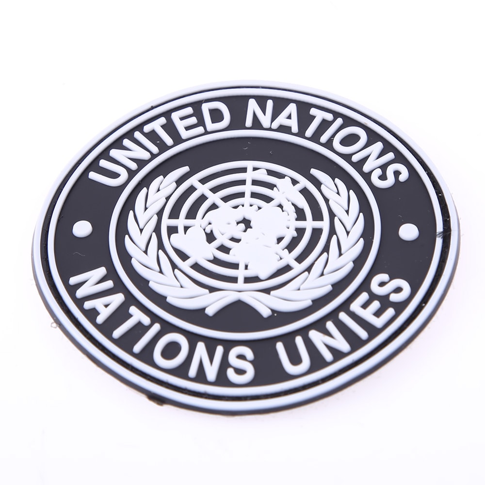 United Nations Embroidered Shoulder Patch Badge Military Uniform UN Emblem 3