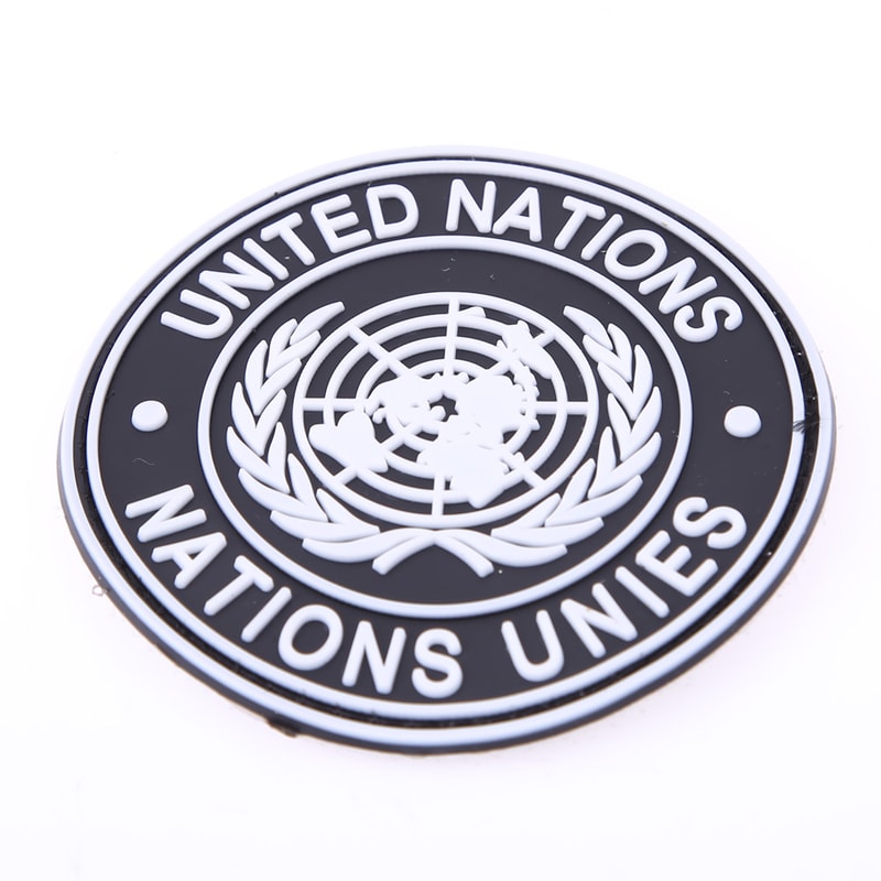United Nations Embroidered Shoulder Patch Badge Military Uniform UN Emblem 3