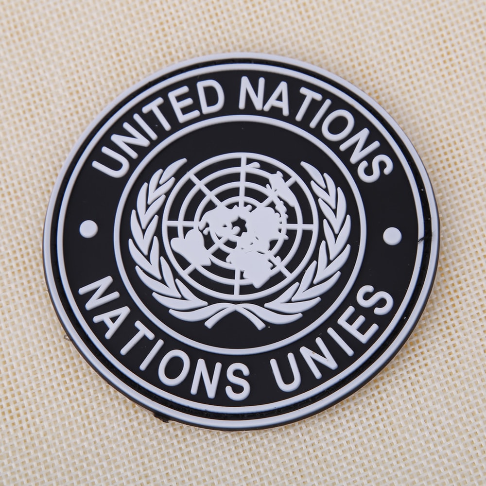 United Nations Embroidered Shoulder Patch Badge Military Uniform UN Emblem 4