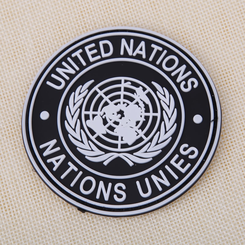 United Nations Embroidered Shoulder Patch Badge Military Uniform UN Emblem 4