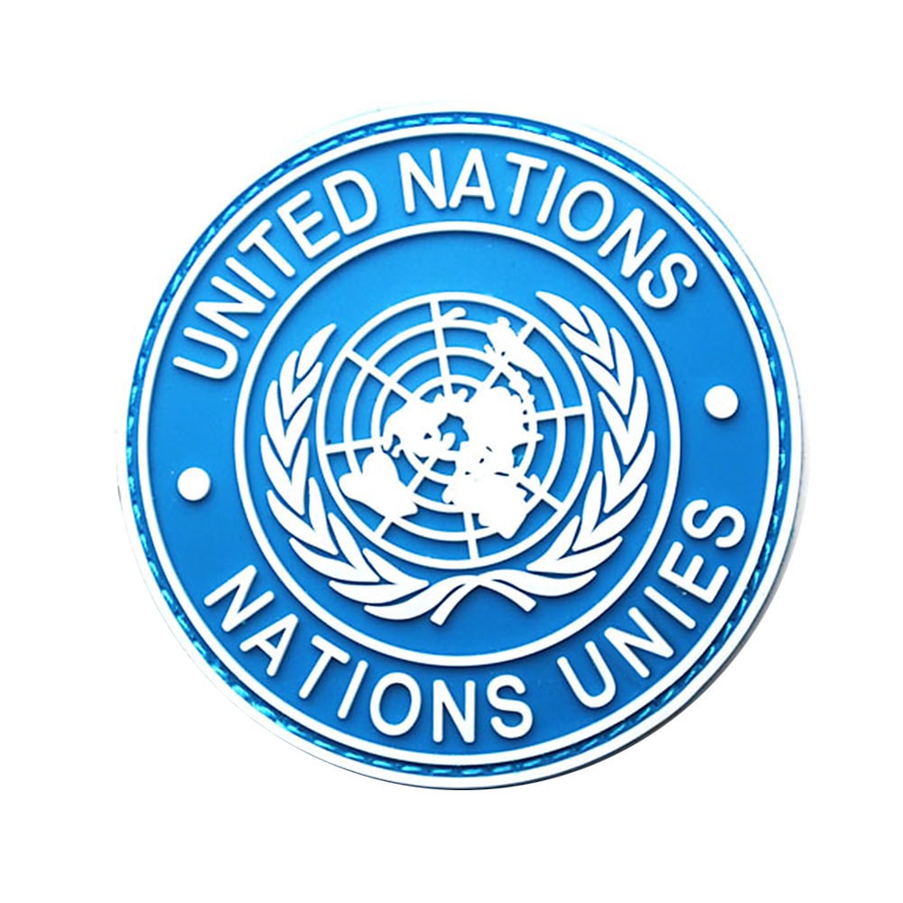 United Nations Embroidered Shoulder Patch Badge Military Uniform UN Emblem 6