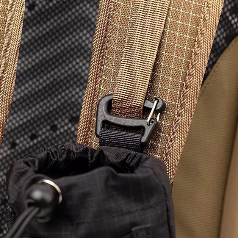 Portable Hiking Water Bottle Holder Bag with Phone Pocket and Shoulder Strap