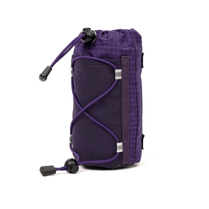 Portable Hiking Water Bottle Holder Bag with Phone Pocket and Shoulder Strap