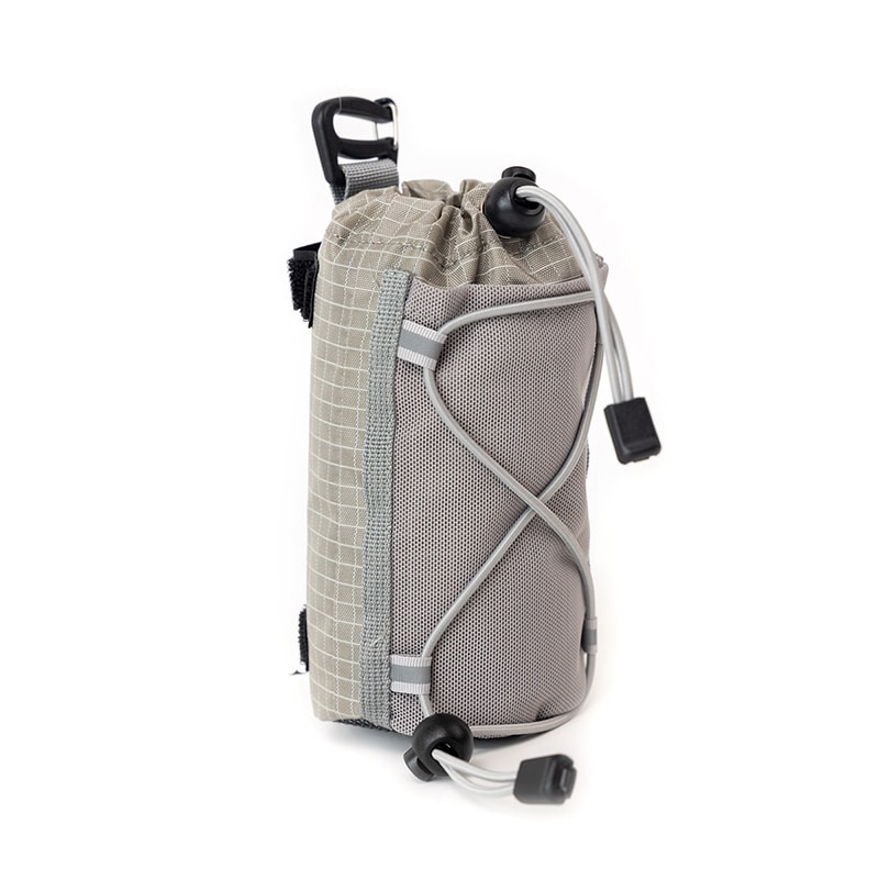Portable Hiking Water Bottle Holder Bag with Phone Pocket and Shoulder Strap