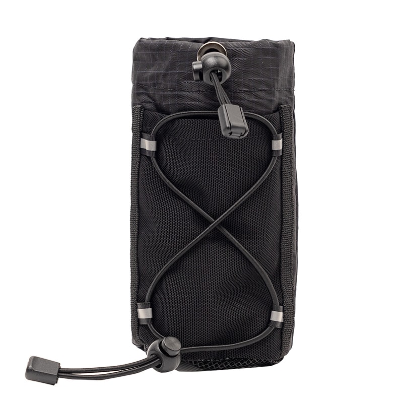 Portable Hiking Water Bottle Holder Bag with Phone Pocket and Shoulder Strap