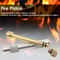 Compact Brass Fire Piston Survival Tool Outdoor Emergency Fire Starter Kit