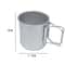 Ultralight Foldable Camping Cup Portable Aluminum Alloy Travel Mug For Hiking Backpacking 5