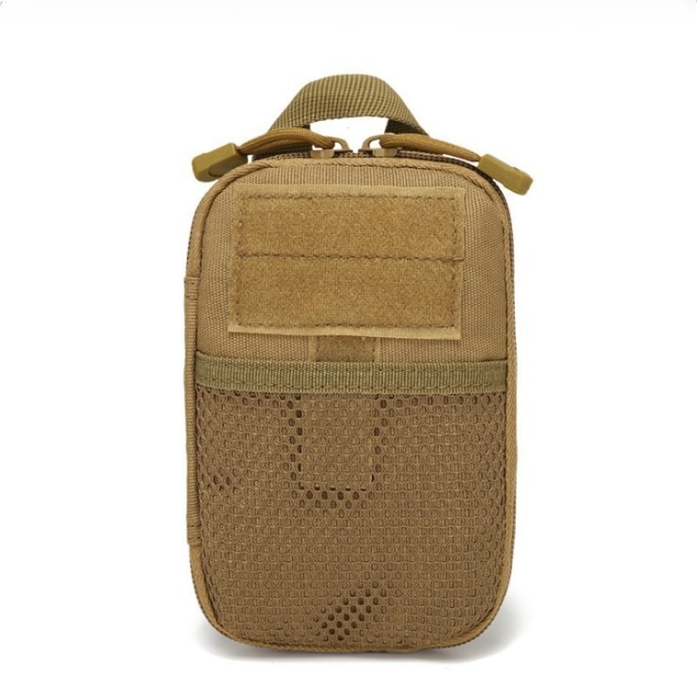 Tactical EDC Molle Waist Pouch, Compact EDC pouch for Hiking, Camping, Phone Carry