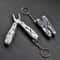 Mini Folding Multi Tool Pliers, Portable EDC Pocket Multitool Keychain for Camping and Everyday Use