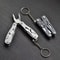 Mini Folding Multi Tool Pliers, Portable EDC Pocket Multitool Keychain for Camping and Everyday Use