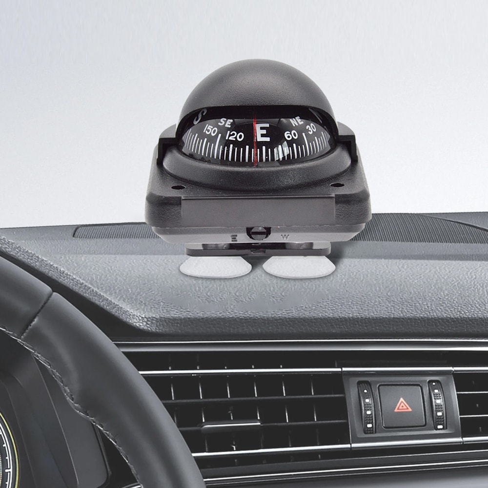 Magnetic Dashboard Compass Ball, Mini car dashboard compass for Boat, Truck and Outdoor Navigation