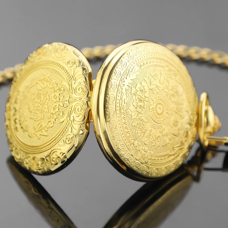 Vintage Brass Compass Pocket Watch For Hiking Survival Outdoor Navigation Gear 5