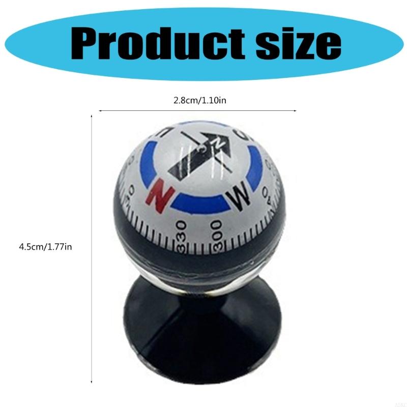 Impact Resistant Night Compass Outdoor Survival Navigation Tool for Camping Hiking Education